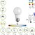 Lâmpada LED Standard Rosca E27. 8 Watt. Equivalente a 65 Watt. 806 Lumens. Luz Neutra (4000º K.) Lâmpada LED Standard Rosca E27. 8 Watt. Equivalente a 65 Watt. 806 Lumens. Luz Neutra (4000º K.) - imagem 1