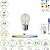Lâmpada LED Filamento Globo Rosca E27. 4,5 Watt. Equivalente a 35 Watt. 470 Lumens. Luz Neutra 4000º K. Lâmpada LED Filamento Globo Rosca E27. 4,5 Watt. Equivalente a 35 Watt. 470 Lumens. Luz Neutra 4000º K - imagem 1