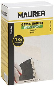 Edil gesso Maurer (caixa 1 k)