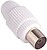 Conector Tv Hembra Recto 9,5 mm - imagem 1