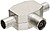Distribuidor TV Cego Metal 1 H + 2 M - imagem 1