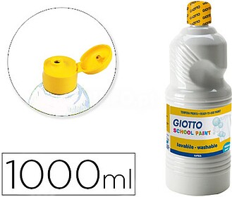 535501 : GUACHE ESCOLAR LAVAVEL GIOTTO 1000 ML BRANCO