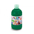 Botella de Tempera Carioca - Cores Superlaváveis - Fáceis de Misturar - Aplicável em Materiais Porosos - Alta Opacidade - Verde CA40427/15
