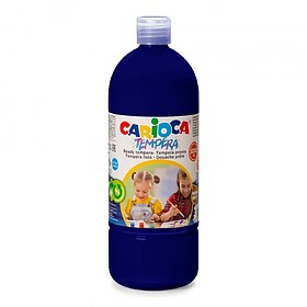 Botella de Tempera Carioca 1000ml - Cores Laváveis - Fácei...