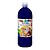 Botella de Tempera Carioca 1000ml - Cores Laváveis - Fáceis de Misturar - Aplicável em Materiais Porosos - Alta Opacidade - Cor Azul CA40430/17 - imagem 1