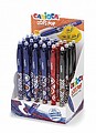 Expositor de 24 Canetas Esferográficas Borráveis Carioca Oops Pop - Termo Sensível - Empunhadura Texturizada - Ponta de Ø 0.7mm - Dupla Borracha - Recargas Compatíveis - Cores Sortidas CA41045