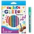 Carioca Glitter Caixa 6 Canetas - Ponta Ø 1mm - Tinta Líquida à Base de Água - Ponta de Alta Qualidade - Efeito Glitter - Resistente à Luz - Cores Várias CA42190 - imagem 1