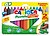 Carioca Plastello Maxi Pack de 12+2 Lápis de Cera Triangulares - Brilhantes e Laváveis - Cores Sortidas CA42669 - imagem 1
