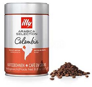 6607098 : Cafe Grao ILLY Arabica Selecao Colombia (Lata 250g...