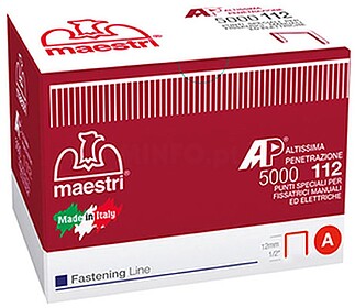 Agrafo 112 Forest (12mm) para Rocamatica 114 Cx. 5000un Agra...