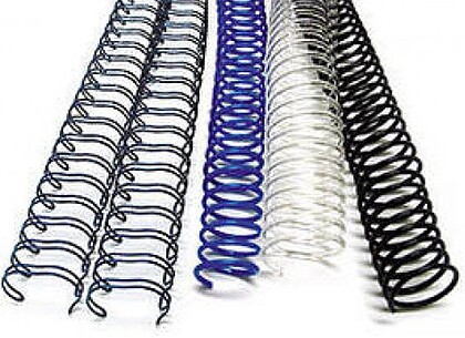 “LOMBADAS ARAME DUPLO 2: 1 A4 (1-1/4pol/ 31,75mm ) SILVER (CX250)”