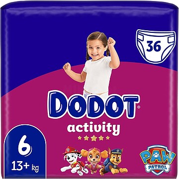 Fraldas Dodot Activity T6 (+13kg) 36un Fraldas Dodot Activity T6 (+13kg) 36un