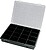 Organizador Plástico 16 Compartimentos 242x188x37 mm. Caixa Arrumação, Maleta Organizadora, Organizador Plástico Organizador Plástico 16 Compartimentos 242x188x37 mm - imagem 1