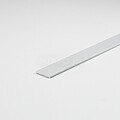 Perfil Bricolagem Chapa de Alumínio Prateada 1000 x 25 x 2 mm 85933