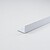 Perfil Bricolage Canto L PVC Branco Acetinado 1000 x 20 x 10 mm 85837 - imagem 1