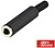 Ficha Jack 6.35MM Fêmea Mono com Protecção de Cabo G-14-2 - imagem 1