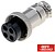 Ficha Microfone 4P Fêmea de Extensão G-40-10 - imagem 1