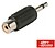Ficha Adaptadora Jack 3.5MM Macho Mono/ Rca Fêmea G-70-315 - imagem 1