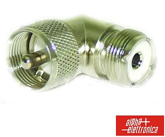 G-87-035 : FICHA ADAPTADORA UHF A 90º MACHO/ FÊMEA M 359/A