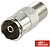 Ficha Adaptadora F Fêmea/ Coaxial 9.5MM Fêmea G-88-625 - imagem 1
