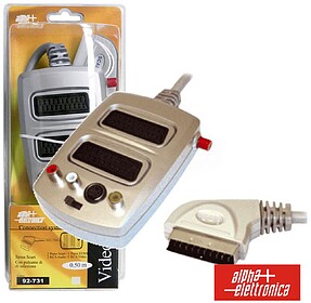 G-92-731 : DISTRIBUIDOR COMUTADOR SCART M/ 2SCART-3RCA-SVHS ...