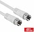 Cabo Ficha F Macho/Macho 1.5M Polybag 86-065B - imagem 1