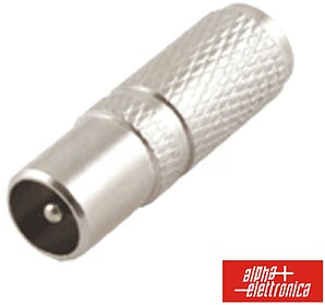 G-53-5/3 : FICHA COAXIAL TV Ø9,5mm TWIST ON