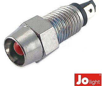 G-LL9030 : LED METÁLICO 12VDC VERMELHO DE PAINEL JOLIGHT