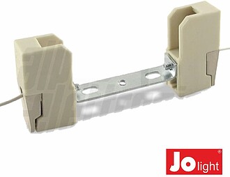 G-23-9-140 : CASQUILHO P/ LÂMPADA R7S BEGE 78MM JOLIGHT