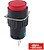 Comutador Pulsador Redondo 230V 1 NA 1 NF Vermelho Unipol G-330-042-1 - imagem 1