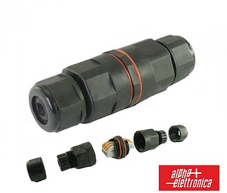 G-44-92-03 : Ligador 3 Condutores 16a 250V IP68 ALPHA