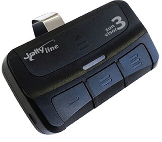 SUNVISOR3 : Comando Controlador Multi-Frequência 3 Canais p...