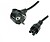 Ewent Cabo Power 1.8MT Power Plug Type C5 Coupler EW-190103-020-NP - imagem 1