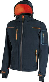 UPFU187 Blusão softshell Space de homem tam: M cor: Deep Bl...