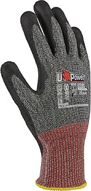 UPUG14421 Luvas de protecção SALSA tam: S cor: Gris/ Rouge...