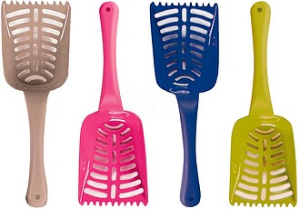06925 PALETA PARA ARENA DE GATO CORES SURTIDAS