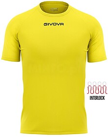 T-SHIRT GIVOVA CAPO - Amarelo M