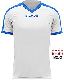 SHIRT GIVOVA REVOLUTION - Branco/Royal M