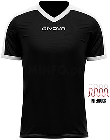SHIRT GIVOVA REVOLUTION - Negro/Blanco M