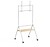 Suporte de Parede Ewent EW1582 para ecrãs interativos/TV de 37 a 86” - Bandeja Multiuso - Peso Máx. 80kg - Altura Ajustável - Rodízios - Cor Branca - imagem 1