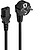 Ewent EC1920 Cabo Alimentação CPU - IEC320 a C13 - 1.5m - Cor Preto EC1920 - imagem 1