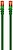Patch Cable CAT 6 U/UTP 0.25mt green IM0996 - imagem 1