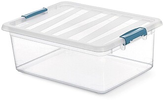 CAIXA KATLA TRANSPARENTE 12L 39X29X15,5CM