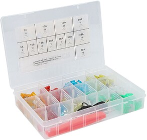 Kit de Fusíveis para Automóvel, 150 Peças, Extrator de Fu...