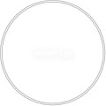 Candy Shock - Led Sign 40 Circle (cold white) SS54667