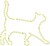 Candy Shock - Led Sign 40 Cat (warm white) SS54651 - imagem 1