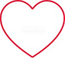 Candy Shock - Led Sign 40 Small Heart (red) SS54648