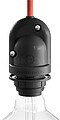 Portalâmparas para Exterior E27 Preto. IP65 G-44156