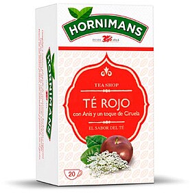 42739 : Cha vermelho hornimans com anis e toque de ameixa ca...