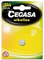 Cegasa Pilha Alc. Boton LR44 1 5V BT Blister 021488